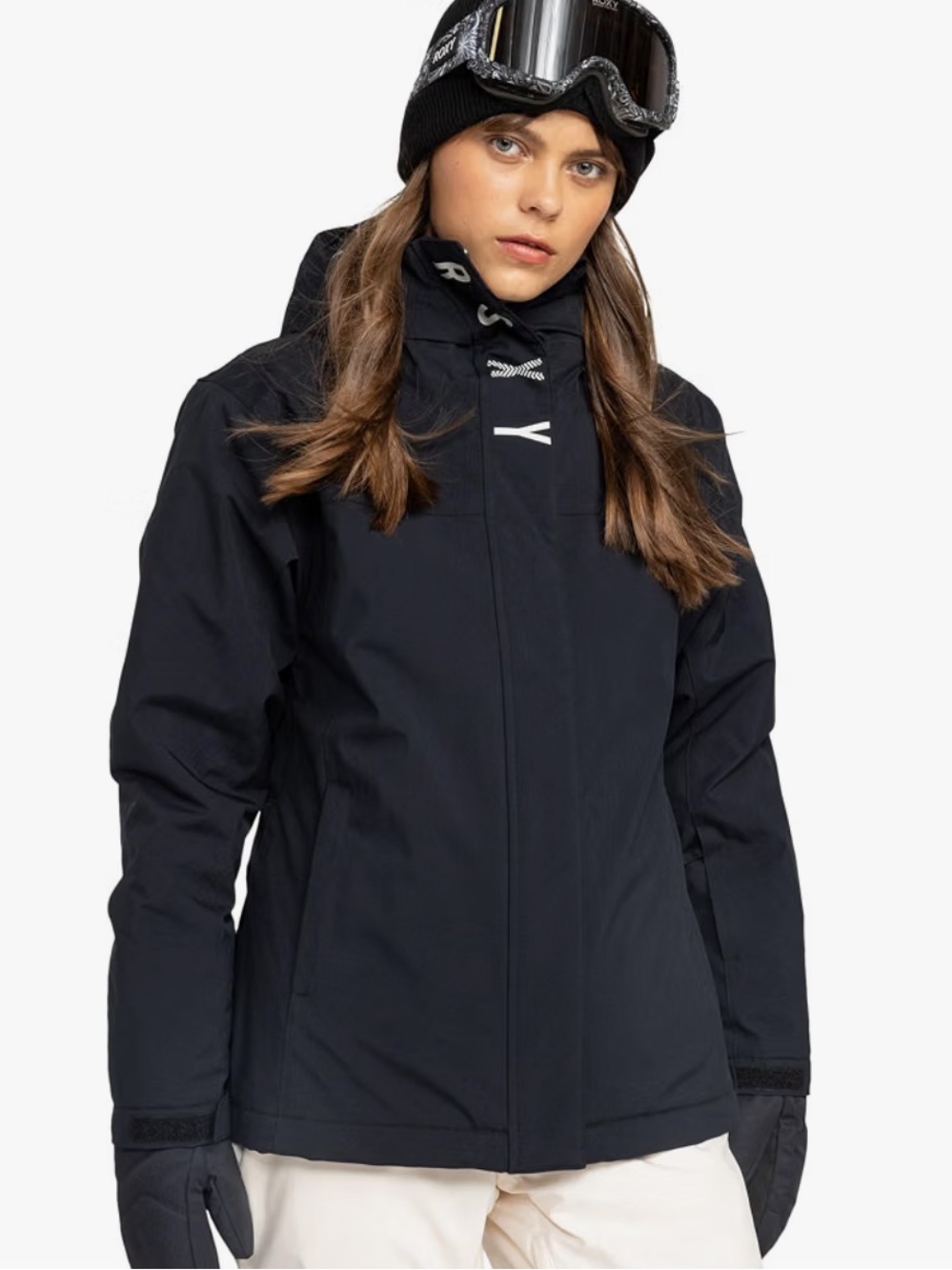 Roxy women’s Black Insulated Ski Jacket XXL NWT